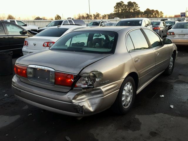 1G4HP54K42U211152 - 2002 BUICK LESABRE CU GOLD photo 4