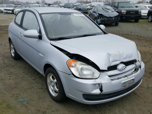 KMHCM36CX7U024261 - 2007 HYUNDAI ACCENT GS SILVER photo 1