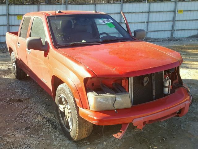 1GCCS136858138486 - 2005 CHEVROLET COLORADO RED photo 1