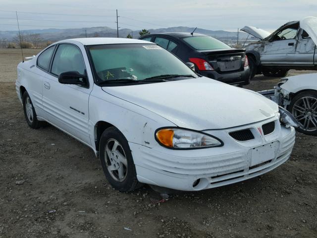 1G2NE12EXXM815951 - 1999 PONTIAC GRAND AM S WHITE photo 1