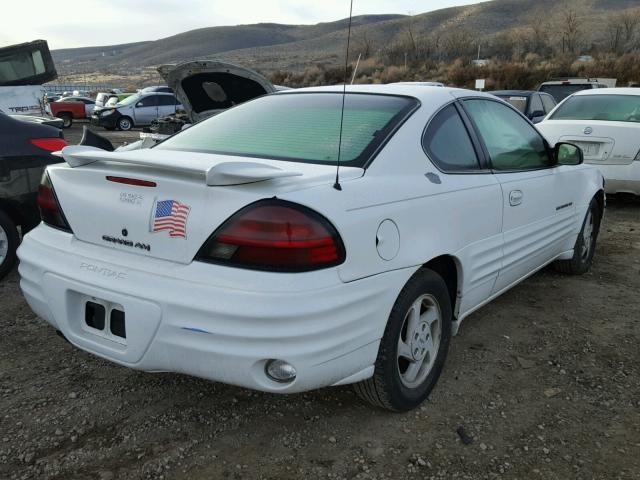 1G2NE12EXXM815951 - 1999 PONTIAC GRAND AM S WHITE photo 4