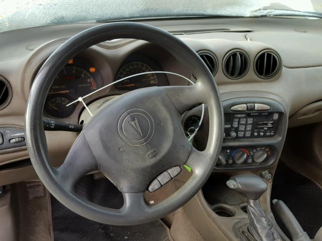 1G2NE12EXXM815951 - 1999 PONTIAC GRAND AM S WHITE photo 9