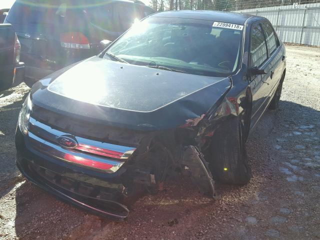 3FAHP0HA2BR167271 - 2011 FORD FUSION SE BLACK photo 2