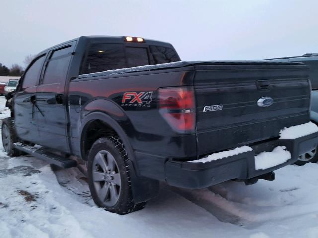 1FTFW1ET4DFA15170 - 2013 FORD F150 SUPER BLACK photo 3