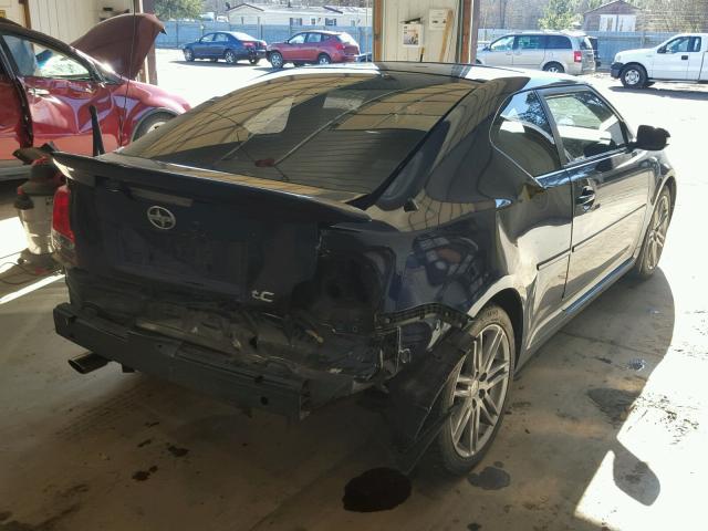 JTKJF5C79B3015521 - 2011 TOYOTA SCION TC 蓝色 照片 4