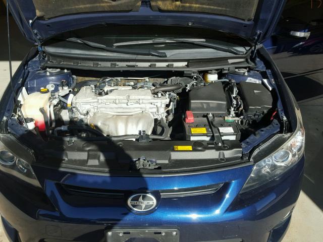 JTKJF5C79B3015521 - 2011 TOYOTA SCION TC 蓝色 照片 7