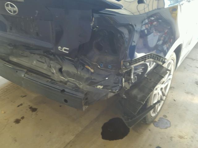 JTKJF5C79B3015521 - 2011 TOYOTA SCION TC 蓝色 照片 9