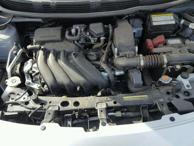 3N1CN7AP0HL880363 - 2017 NISSAN VERSA S SILVER photo 7