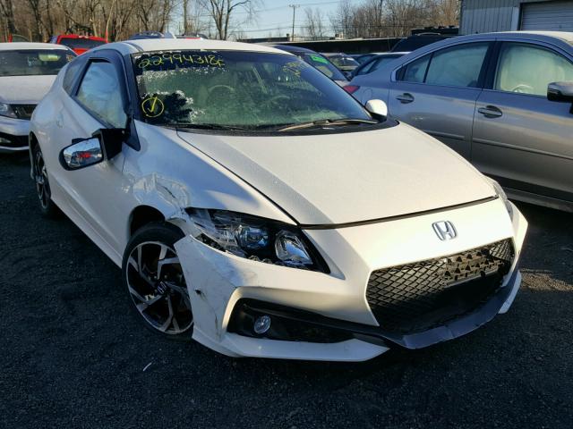 JHMZF1D60GS000801 - 2016 HONDA CR-Z EX WHITE photo 1