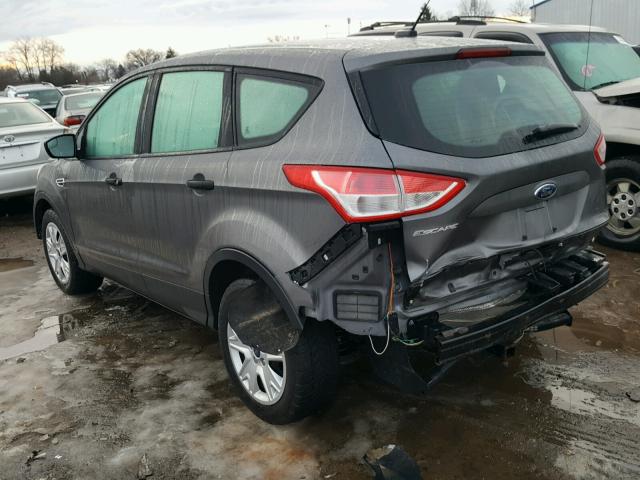 1FMCU0F77DUC60671 - 2013 FORD ESCAPE S GRAY photo 3