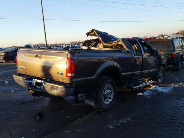 1FTSX21Y95EB51742 - 2005 FORD F250 SUPER GRAY photo 4