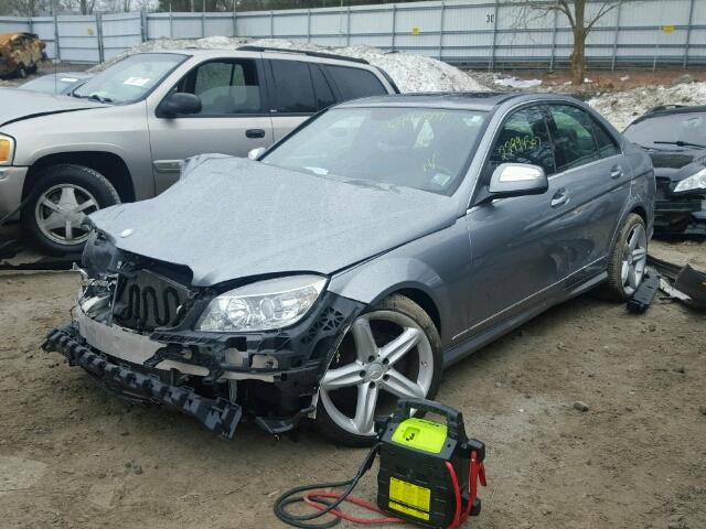 WDDGF54X08F019681 - 2008 MERCEDES-BENZ C 300 GRAY photo 2