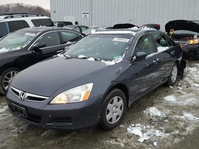 1HGCM56446A012200 - 2006 HONDA ACCORD LX GRAY photo 2