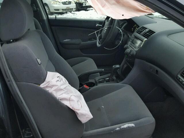 1HGCM56446A012200 - 2006 HONDA ACCORD LX GRAY photo 5