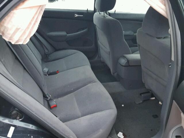 1HGCM56446A012200 - 2006 HONDA ACCORD LX GRAY photo 6