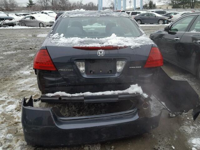 1HGCM56446A012200 - 2006 HONDA ACCORD LX GRAY photo 9