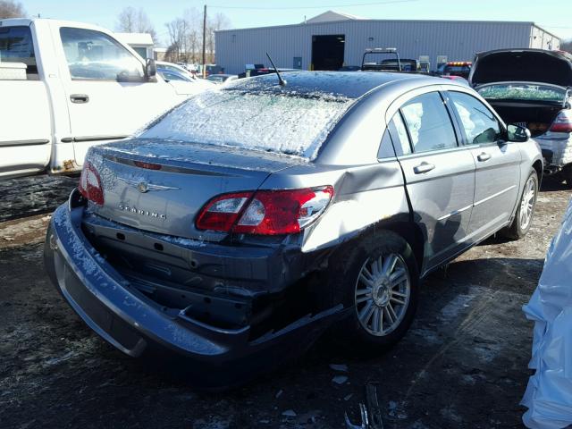 1C3LC46K07N512444 - 2007 CHRYSLER SEBRING GRAY photo 4