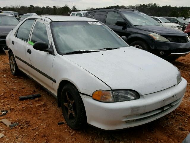 JHMEG8658NS037178 - 1992 HONDA CIVIC LX WHITE photo 1