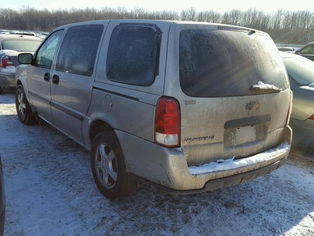 1GNDV23117D186936 - 2007 CHEVROLET UPLANDER L SILVER photo 3