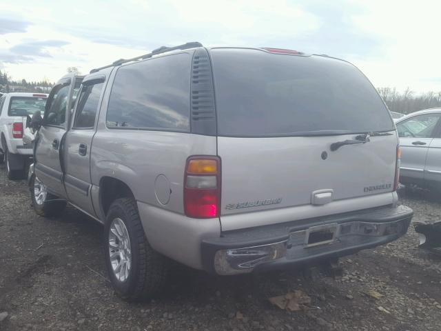 1GNFK16Z24J270855 - 2004 CHEVROLET SUBURBAN K TAN photo 3