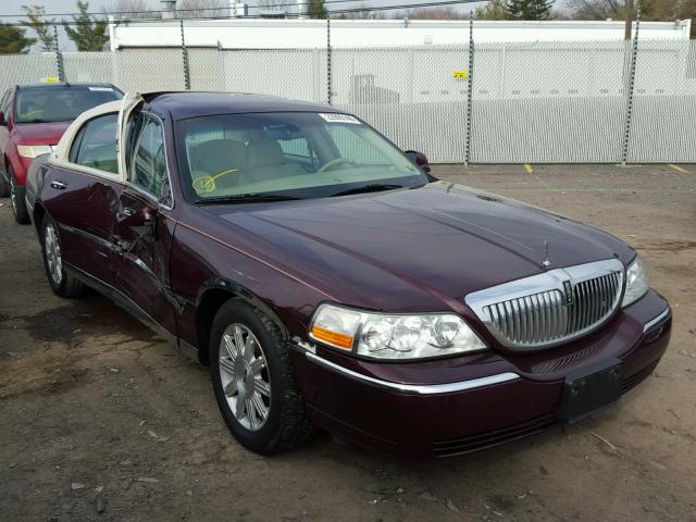 1LNHM81W87Y625441 - 2007 LINCOLN TOWN CAR S BURGUNDY photo 1