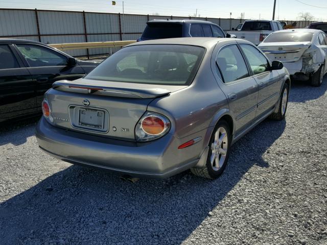 JN1DA31A23T402437 - 2003 NISSAN MAXIMA GLE GRAY photo 4