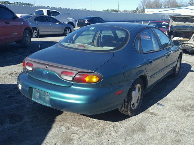 1FALP52U7TG122328 - 1996 FORD TAURUS GL GREEN photo 4