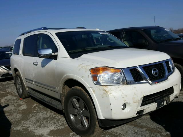 5N1AA0NE1EN611599 - 2014 NISSAN ARMADA PLA WHITE photo 1