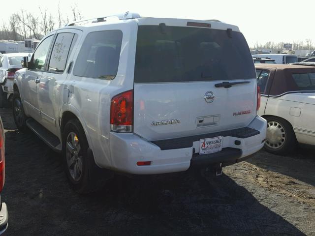 5N1AA0NE1EN611599 - 2014 NISSAN ARMADA PLA WHITE photo 3