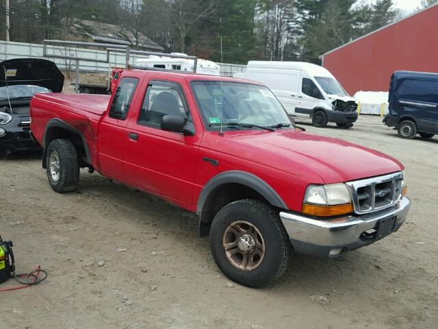 1FTZR15VXYPB98578 - 2000 FORD RANGER RED photo 1