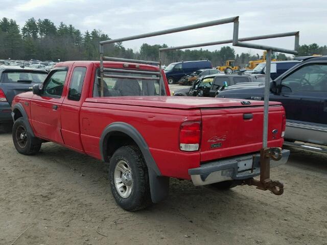 1FTZR15VXYPB98578 - 2000 FORD RANGER RED photo 3