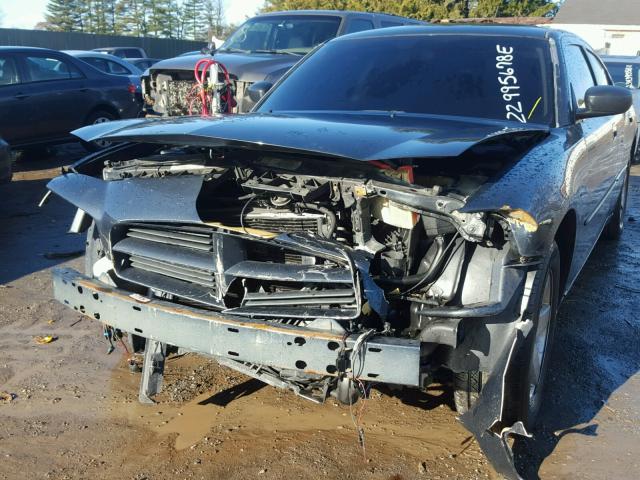 2B3KA43G48H232048 - 2008 DODGE CHARGER CHARCOAL photo 9