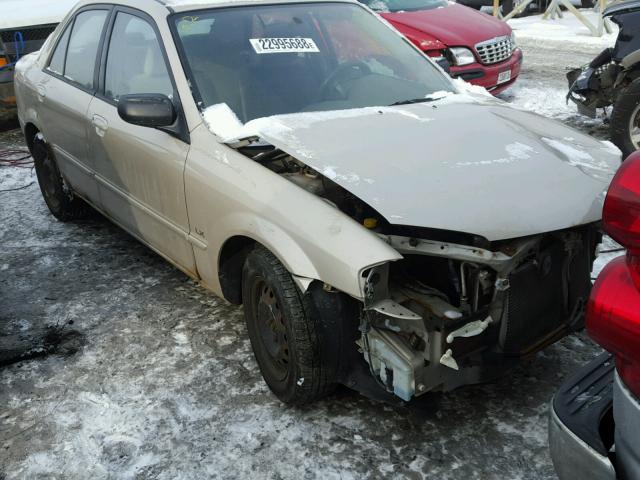 JM1BJ2229Y0277645 - 2000 MAZDA PROTEGE DX TAN photo 1