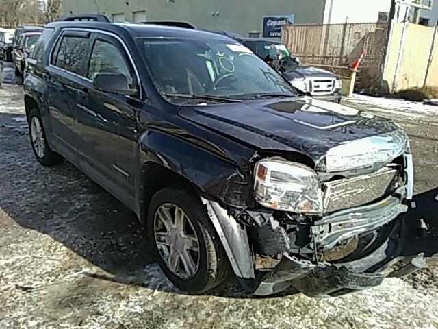 2CTFLEEY3A6334565 - 2010 GMC TERRAIN SL BLACK photo 1