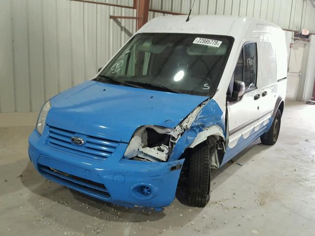 NM0LS7ANXDT134459 - 2013 FORD TRANSIT CO WHITE photo 2