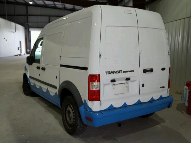 NM0LS7ANXDT134459 - 2013 FORD TRANSIT CO WHITE photo 3