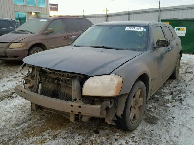 2D4FV47VX7H694547 - 2007 DODGE MAGNUM SXT BLUE photo 2