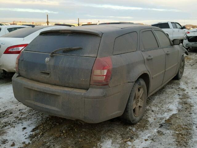 2D4FV47VX7H694547 - 2007 DODGE MAGNUM SXT BLUE photo 4