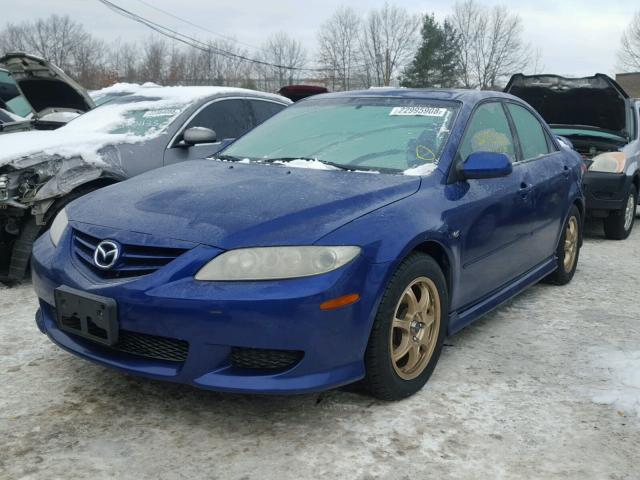 1YVHP80C655M72005 - 2005 MAZDA 6 I BLUE photo 2