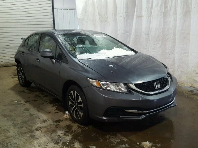 19XFB2F80DE256990 - 2013 HONDA CIVIC EX GRAY photo 1
