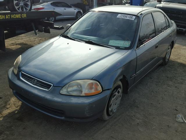 2HGEJ6675TH524854 - 1996 HONDA CIVIC LX BLUE photo 2