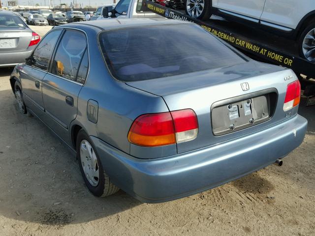 2HGEJ6675TH524854 - 1996 HONDA CIVIC LX BLUE photo 3