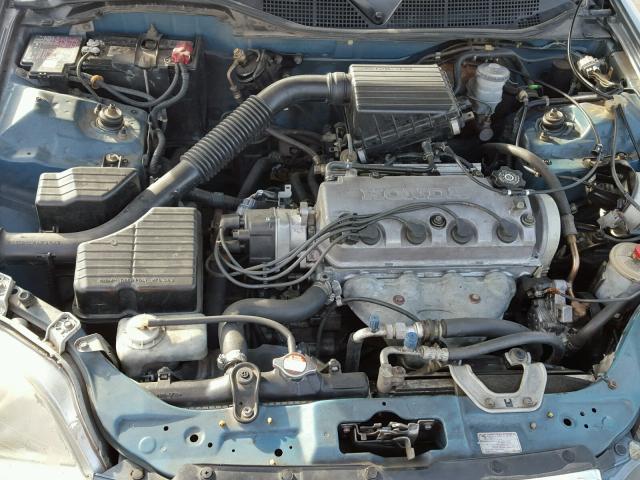 2HGEJ6675TH524854 - 1996 HONDA CIVIC LX BLUE photo 7