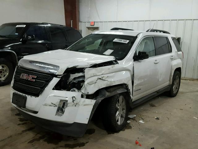 2CTALMEC3B6440458 - 2011 GMC TERRAIN SL WHITE photo 2