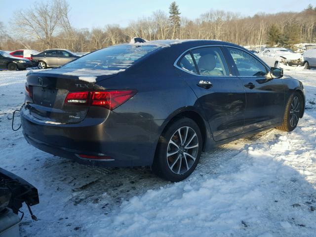 19UUB3F55FA004954 - 2015 ACURA TLX TECH GRAY photo 4