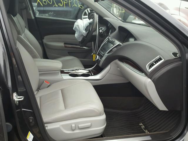 19UUB3F55FA004954 - 2015 ACURA TLX TECH GRAY photo 5
