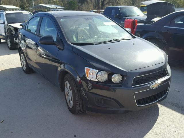 1G1JB5SH0D4192946 - 2013 CHEVROLET SONIC LS BLACK photo 1