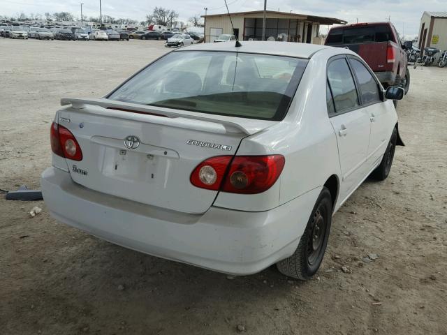 1NXBR32E47Z871572 - 2007 TOYOTA COROLLA LE WHITE photo 4