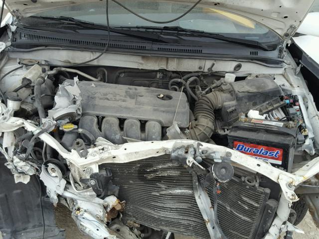 1NXBR32E47Z871572 - 2007 TOYOTA COROLLA LE WHITE photo 7