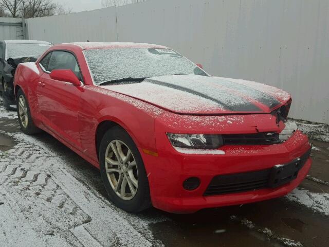 2G1FA1E35E9241252 - 2014 CHEVROLET CAMARO LS RED photo 1